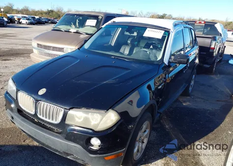 2007 BMW X3 3.0Si from USA, damaged, VIN WBXPC93427WF14504